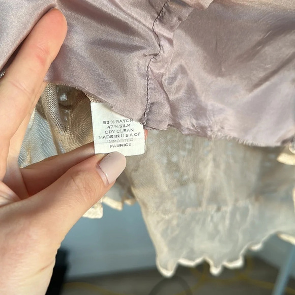 Marc Jacobs Eyelet Mesh Silk Top - Picture 7 of 7